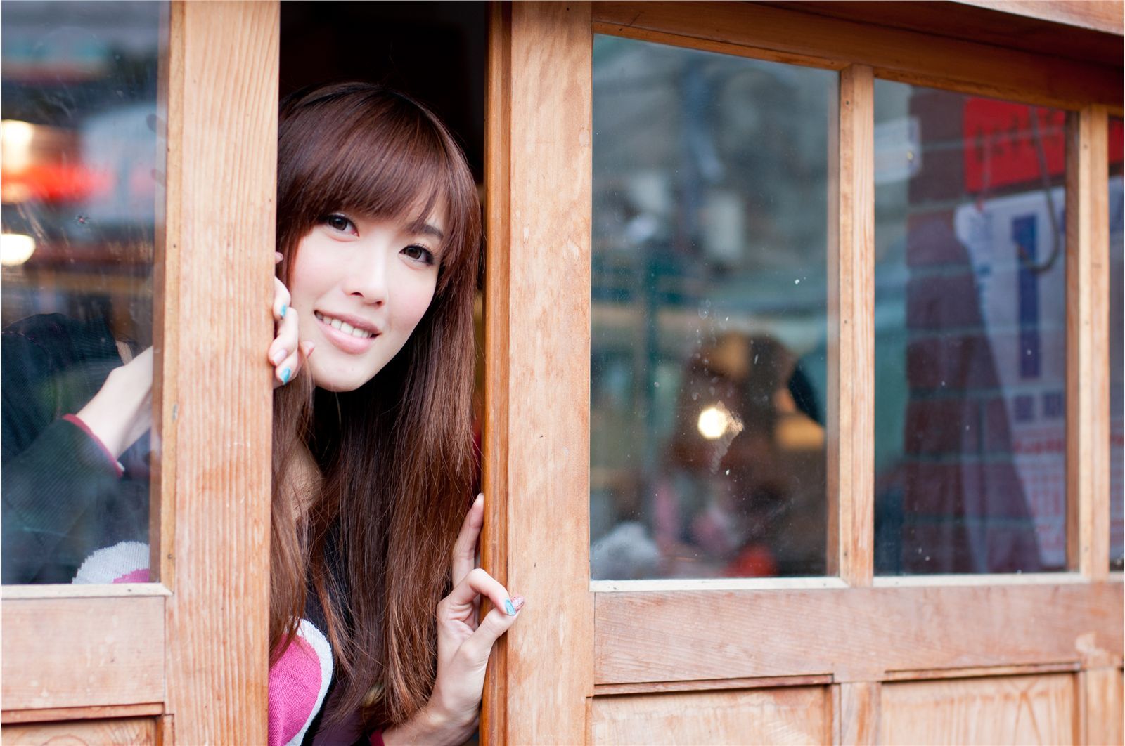 台湾清纯美女 Kila晶晶 高清街拍写真